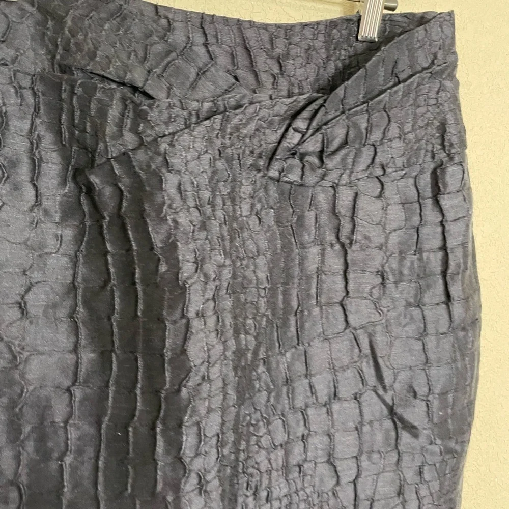 3.1 Phillip Lim Blue Textured Skirt 2